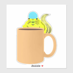 Pegatina ardilla traviesa #764