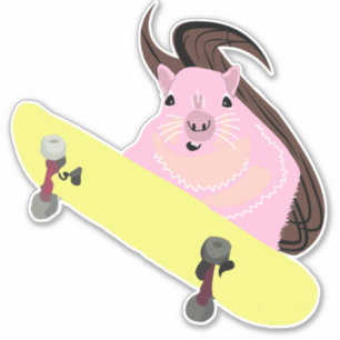 Pegatina ardilla traviesa #77