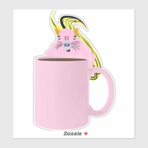 Pegatina ardilla traviesa #843