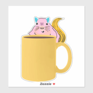 Pegatina ardilla traviesa #891