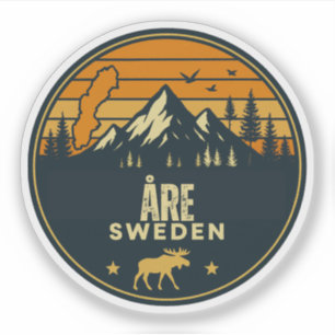 Pegatina Åre, Suecia Sverige