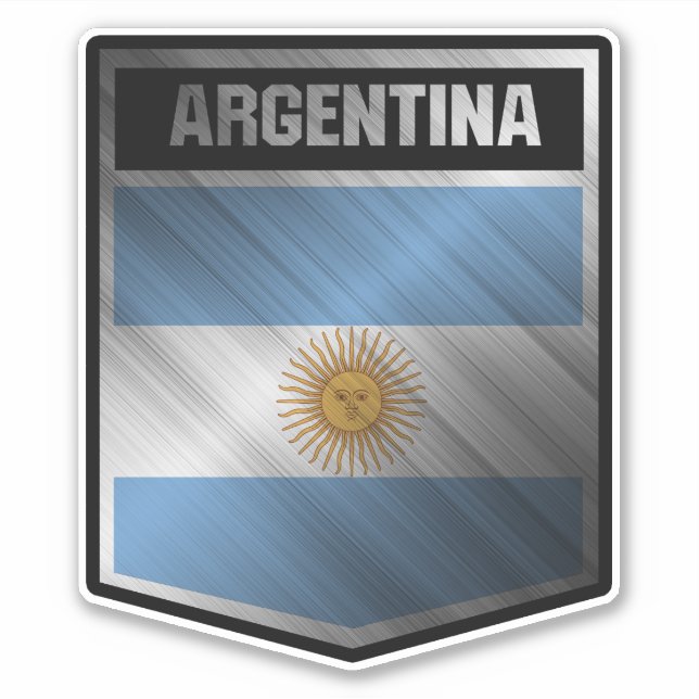 Pegatina Argentina (Anverso)