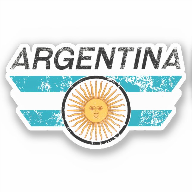 Pegatina Argentina (Anverso)