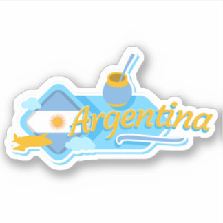 Pegatina Argentina Travel Vinyl