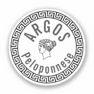 Pegatina Argos - Peloponeso (Grecia)