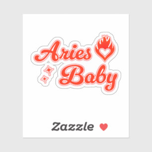 Pegatina Aries baby