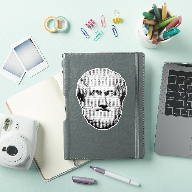 Pegatina Aristóteles filósofo griego (Funda para iPad)