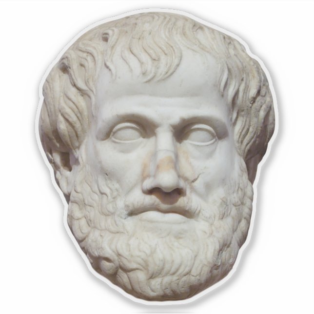 Pegatina Aristotle (Anverso)