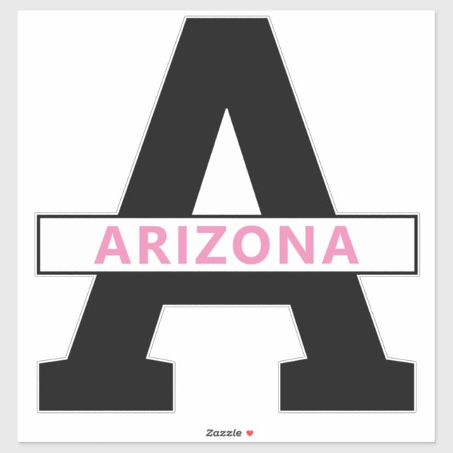 Pegatina Arizona (Hoja)