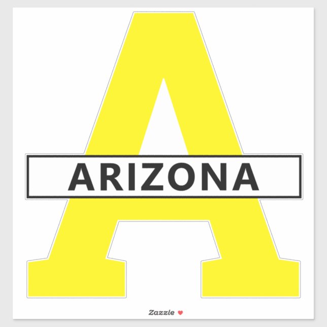 Pegatina Arizona (Hoja)