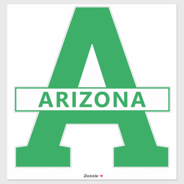 Pegatina Arizona (Hoja)