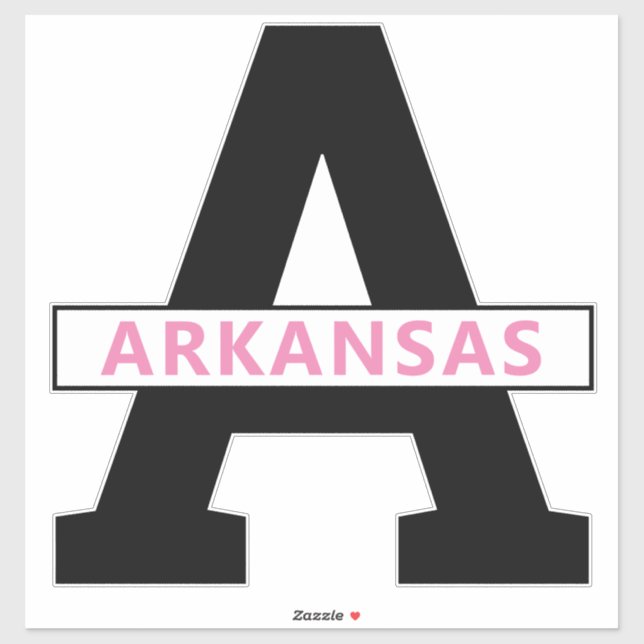 Pegatina Arkansas (Hoja)