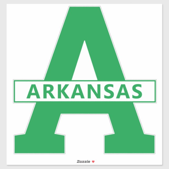 Pegatina Arkansas (Hoja)