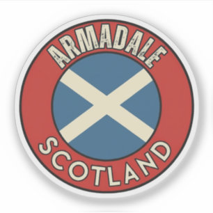 Pegatina Armadale, Escocia