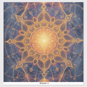 Pegatina Armonía Celestial – Portal de la Luz Sagrada