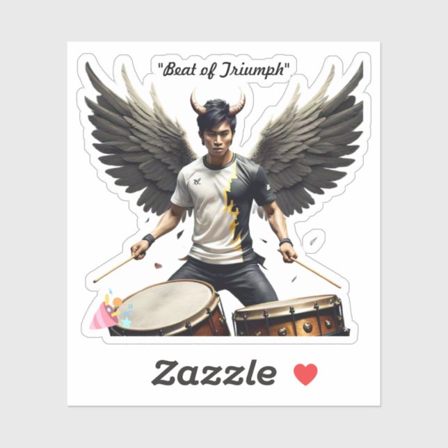 Pegatina "Armonía de las salidas energéticas" (Hoja)