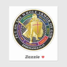 Pegatina Armor de Dios