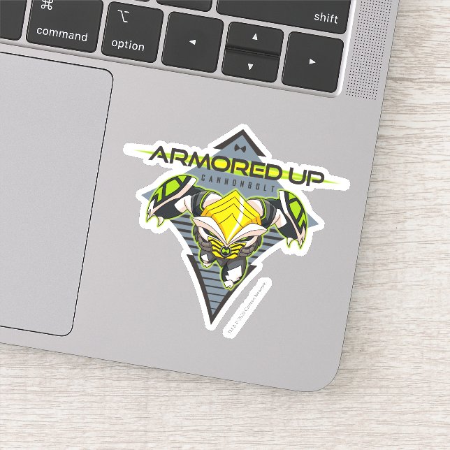 Pegatina Armoron Up - Omni-Kix Cannonbolt (Detalle)