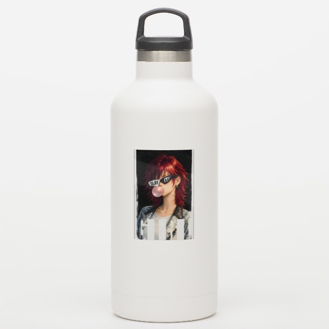 Pegatina ¡ARRÁSALO! – Colección Rebelde de Chicle (Botella de agua)