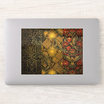 Art Deco Heritage Flag | Belgium | Classic Decal