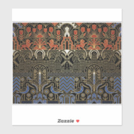 Pegatina Art Deco Heritage Flag | Netherlands | 1920s Decal