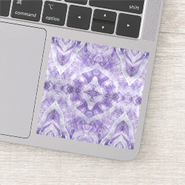 Pegatina Arte abstracto acuarela morado claro sombra