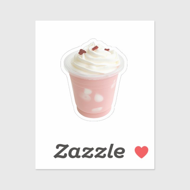 Pegatina Arte Adorable De Postres (Hoja)