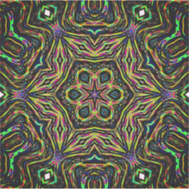 Pegatina Arte colorido abstracto