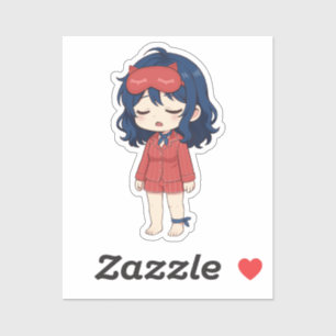 Pegatina Arte de juego Sleeper Mita Chibi Miside
