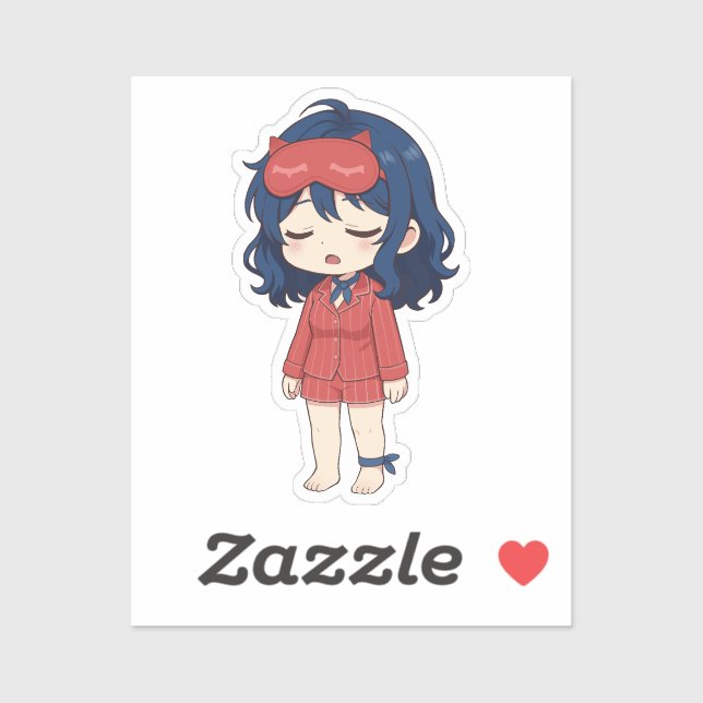 Pegatina Arte de juego Sleeper Mita Chibi Miside (Hoja)
