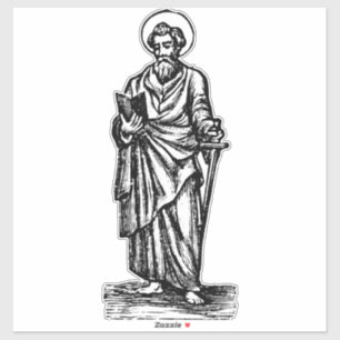 Pegatina Arte de la Espada del Espíritu de San Pablo