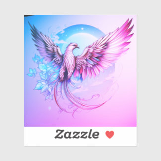 Pegatina Arte de tatuaje de ala ligera