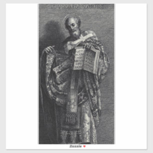Pegatina Arte gráfico de San Atanasio de Alejandría