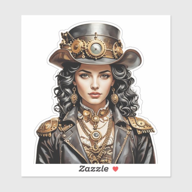 PEGATINA ARTE STEAMPUNK (Hoja)