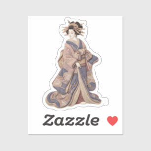 Pegatina Arte Textil Ukiyoe – Fieltro Superpuesto Japonés