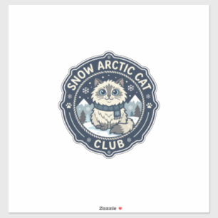 Pegatina Arte vectorial de Snow Arctic Cat POD - Snow Arcti