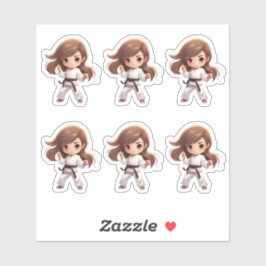 Pegatina Artes marciales de Karate