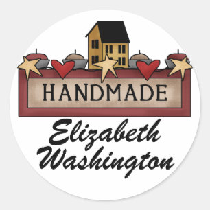 Pegatina artesanal/artesanal del SRF