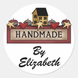 Pegatina artesanal/artesanal del SRF