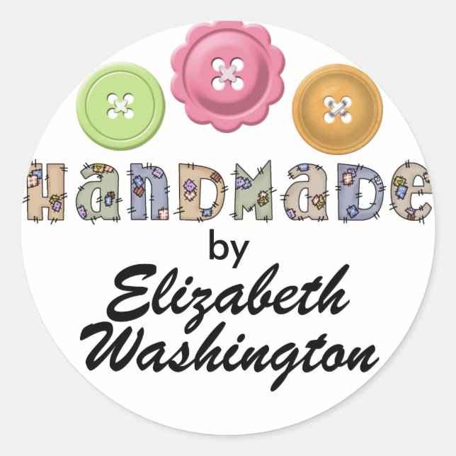 Pegatina artesanal/artesanal del SRF (Anverso)