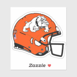 Pegatina Artesia Bulldogs Helmet Sticker