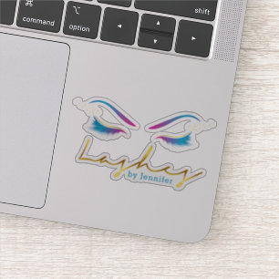Pegatina Artista de maquillaje Eyelash latigazos Pintura Pe