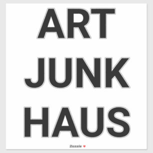 Pegatina ARTJUNKHAUS Jeff Hankamer Artjunkhaus Splash-Art