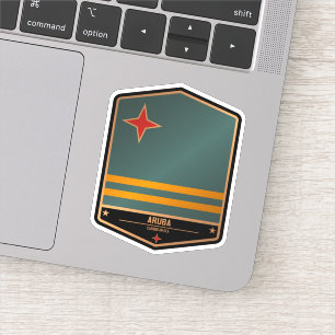 Pegatina Aruba