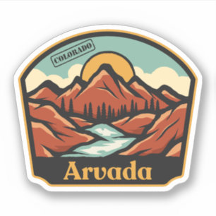 Pegatina Arvada, Colorado