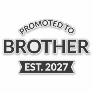 Pegatina Ascendido a Hermano Est 2027 Big Brother II