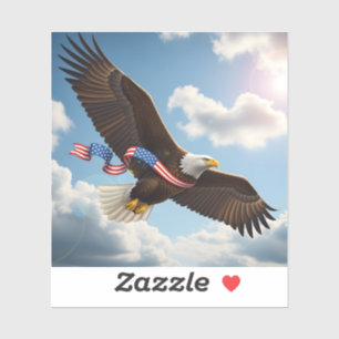 Pegatina Ascenso de la Libertad - Vinilo Cuadrado 