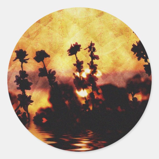 pegatina asianáutico (Anverso)