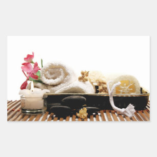 Pegatina asiático de spa