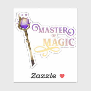 Pegatina Asistente para maestro de magia